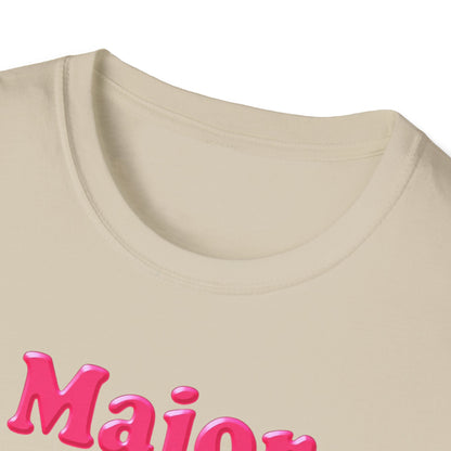 Major Feels Incoming Unisex T-Shirt, Fun Tee, Gifts for Friends, Casual Wear, Summer Fashion, Birthday Gift - Psychonaut Swag