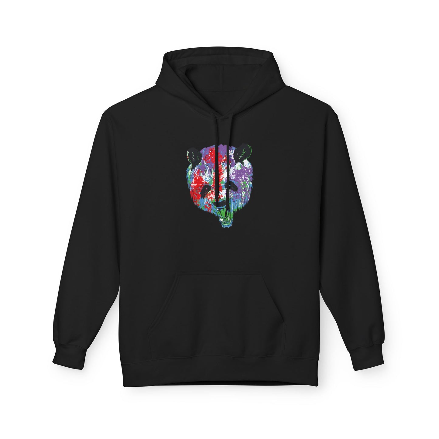 Psychedelic Panda, Unisex Midweight Softstyle Fleece Hoodie