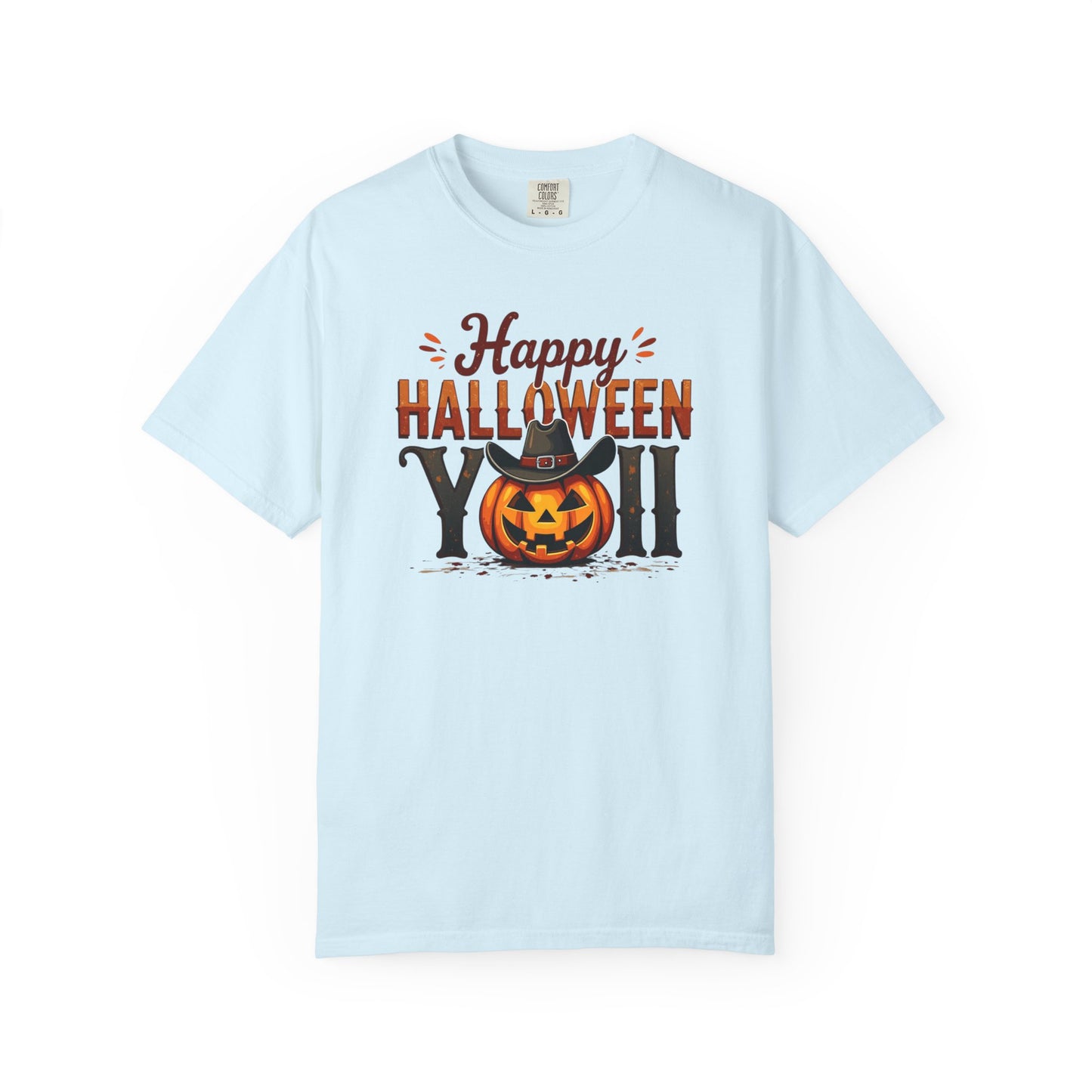 Halloween T-Shirt — "Happy Halloween You" Pumpkin Witch Graphic