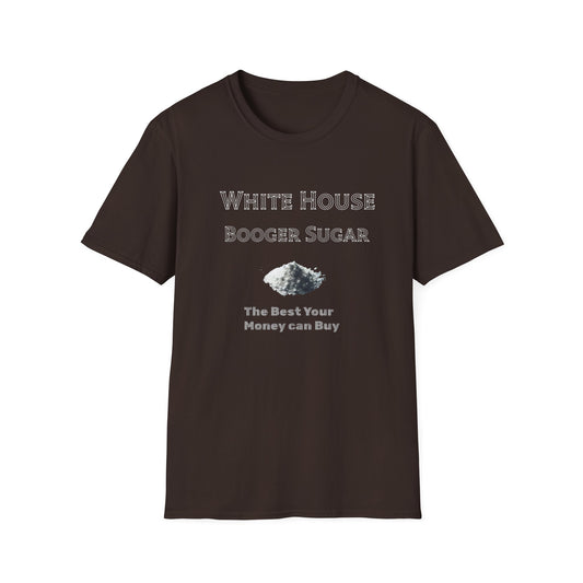 White House Sugar, Unisex Softstyle T-Shirt - Psychonaut Swag