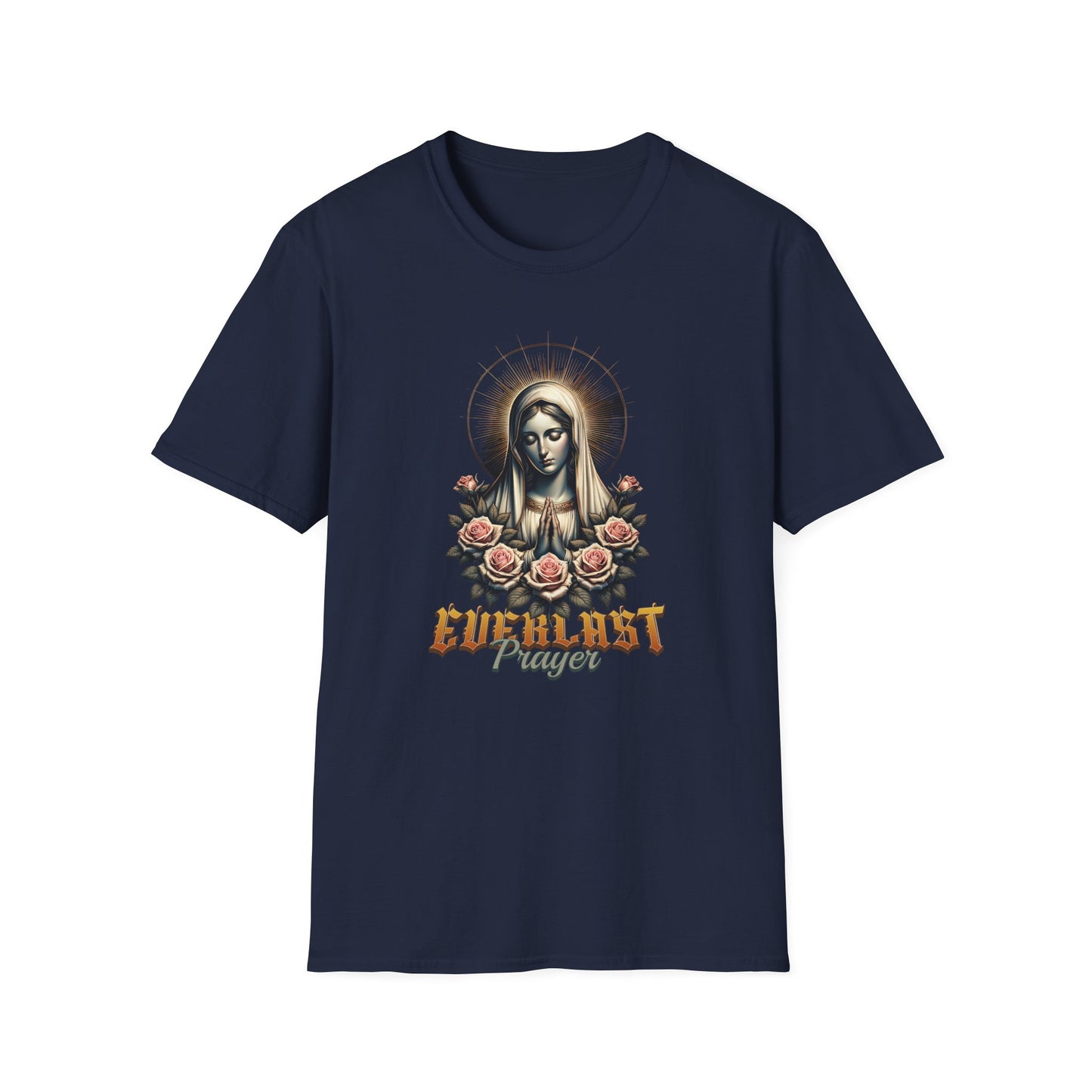 Prayer Rose T-Shirt — Vintage Madonna 'Everlast Prayer' Graphic