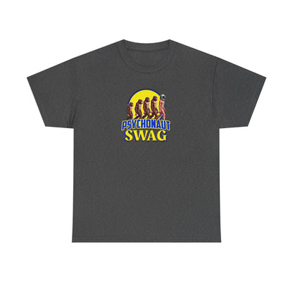 Psychonaut swag small biz, Heavy Cotton Tee, Cool Graphic T-Shirt, Streetwear Top, Gift for Psychonauts, Fun Casual Wear