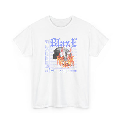 Blaze Moment Skull on Fire T-Shirt
