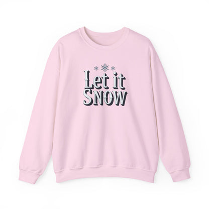 Let It Snow Sweatshirt — Cozy Holiday Crewneck