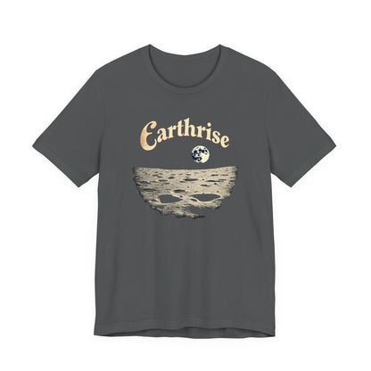 Earthrise Unisex Tee | Vintage Style Graphic Shirt, Eco-Friendly Apparel, Gift for Nature Lovers, Casual Wear, Astronomy Gift