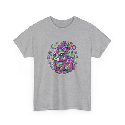 Psychedelic Bunny, Unisex Heavy Cotton Tee