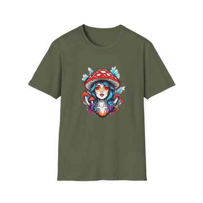 Miss Fly Agaric, Unisex Softstyle T-Shirt