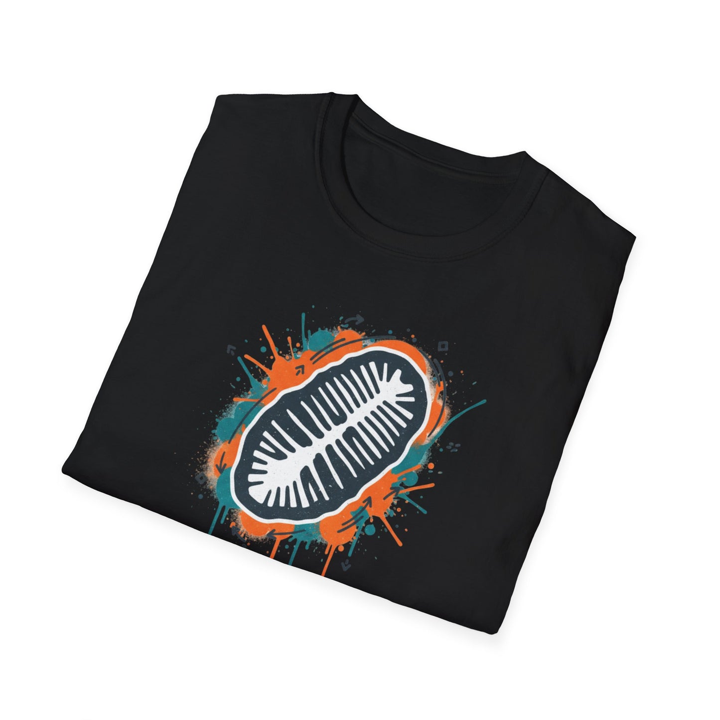 Dickinsonia Fossil, Graphic T-Shirt — 'Oldest Known Animal' Coastal Science Tee