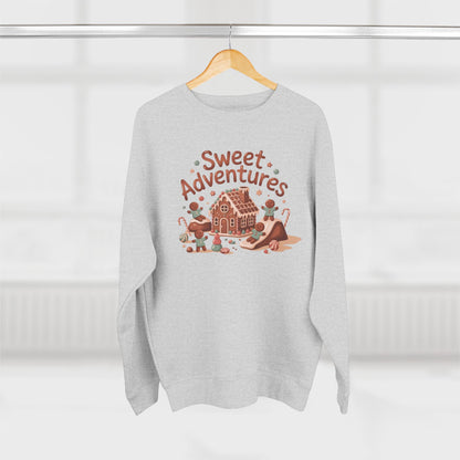 Sweet Adventures Sweatshirt — Gingerbread House Holiday Crewneck