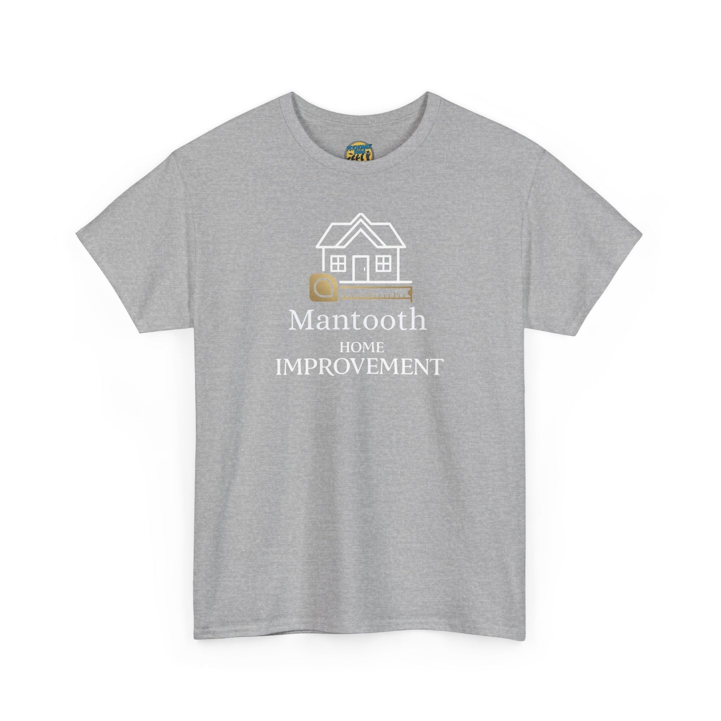 Mantooth Home Improvement Mock 3 Unisex Heavy Cotton Tee