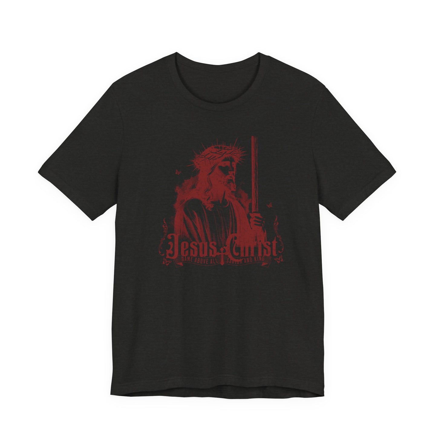 Jesus Christ iconic Tee – Christian Faith T‑Shirt with Crown of Thorns Design