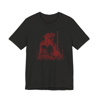 Jesus Christ iconic Tee – Christian Faith T‑Shirt with Crown of Thorns Design