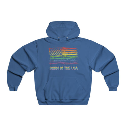 Born in the USA, Men's NUBLEND® Hooded Sweatshirt