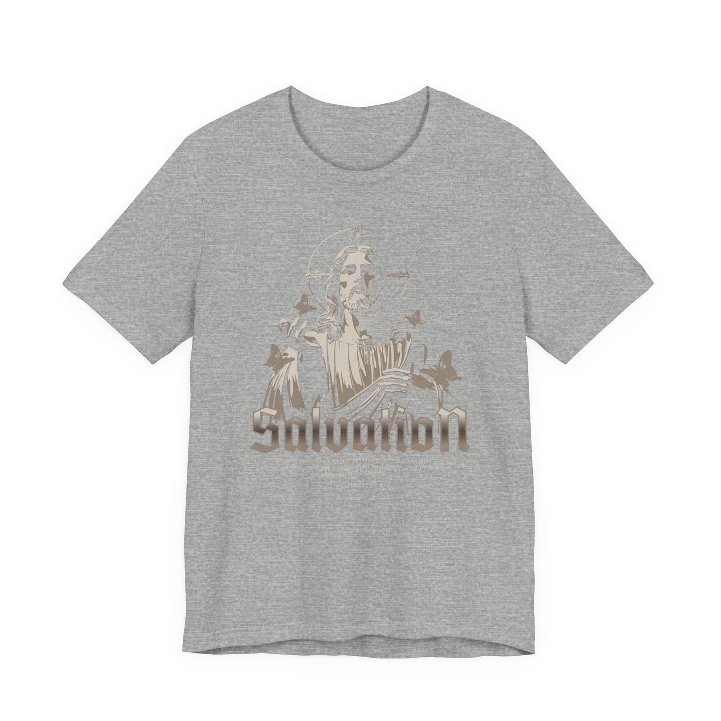 Salvation Graphic Tee — Vintage Jesus Religious T-Shirt