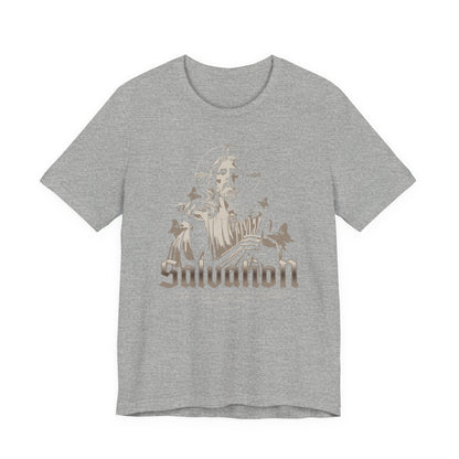 Salvation Graphic Tee — Vintage Jesus Religious T-Shirt