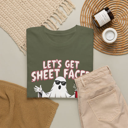 Let’s Get Sheet Faced Halloween T-Shirt