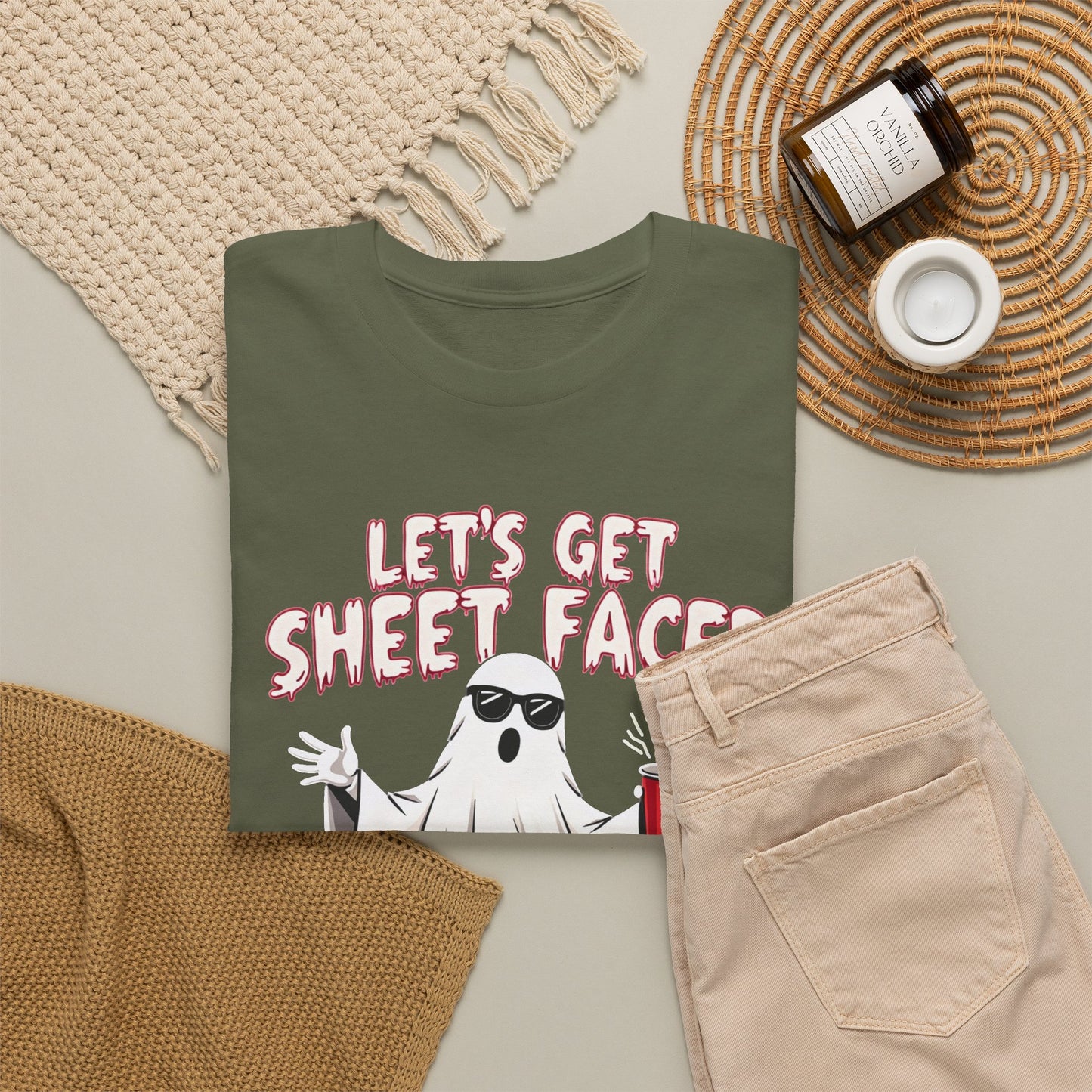 Let’s Get Sheet Faced Halloween T-Shirt