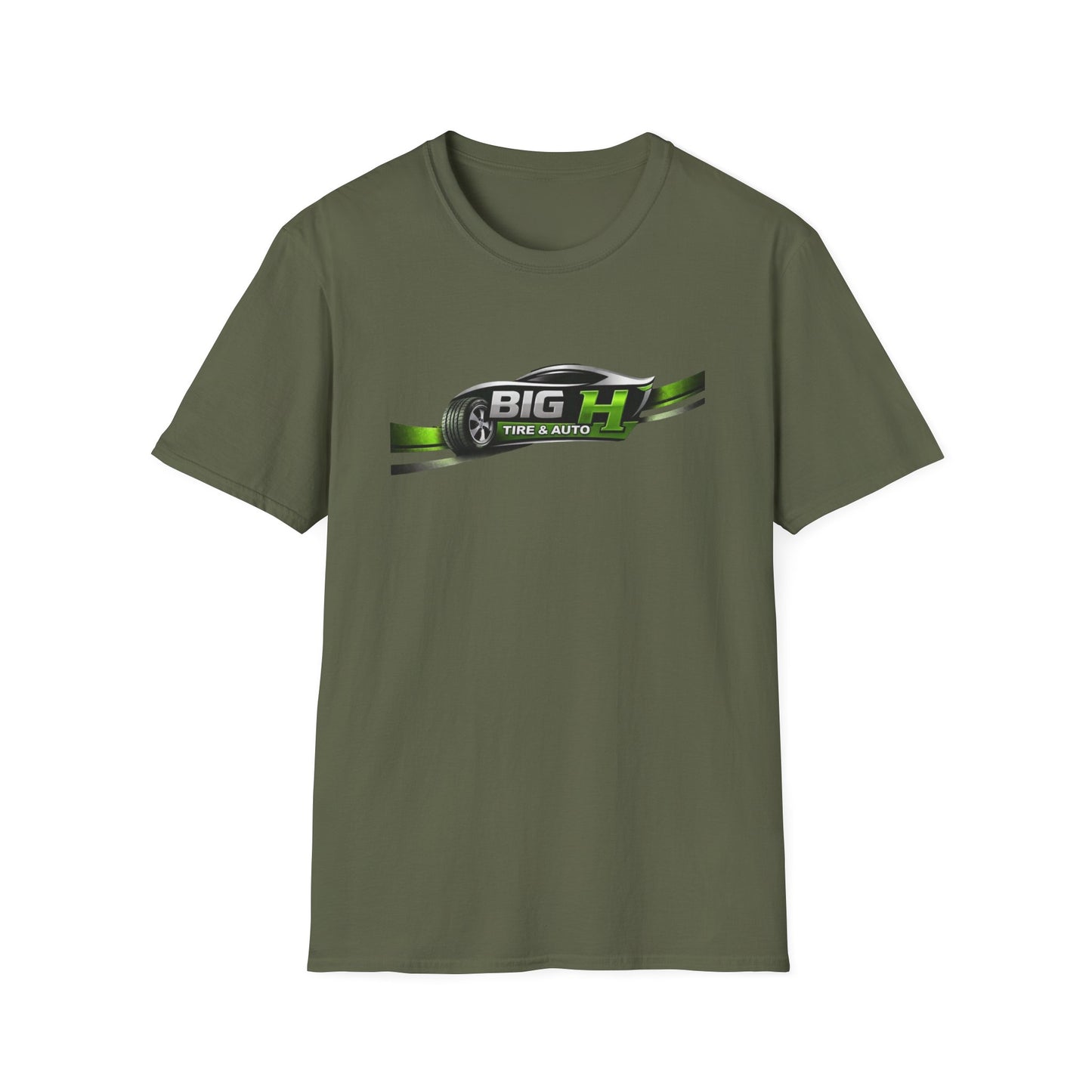 Mechanic Big H 2, Unisex Softstyle T-Shirt