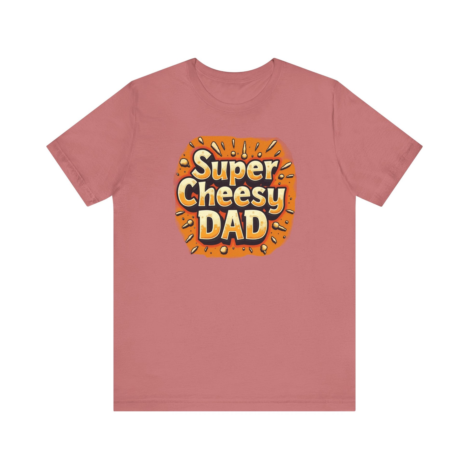 Super Cheesy Dad Unisex Tee | Fun Father's Day Gift, Casual Outfit, Family Gatherings, Dad Joke Apparel, Cheesy Humor Shirt - Psychonaut Swag