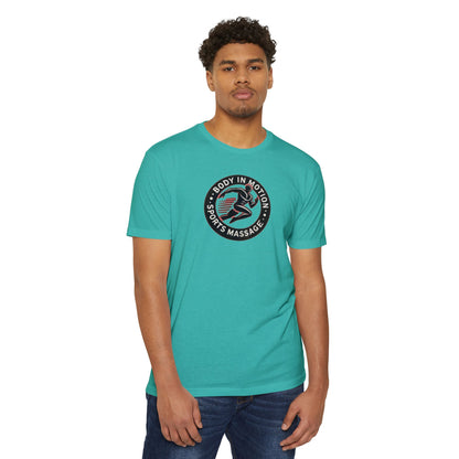Body In Motion Sports Massage T-Shirt — Recovery & Mobility Athletic Tee