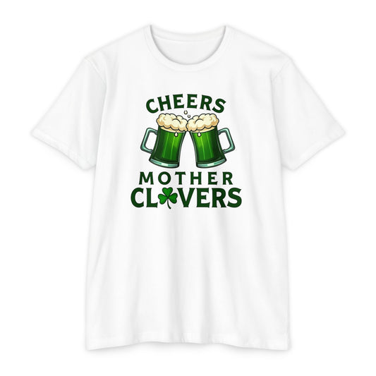 Cheers, St Patrick’s tee, Unisex CVC Jersey T-shirt