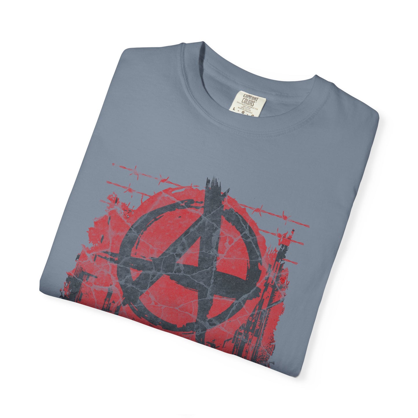 Anarchy in the Streets, Unisex Garment-Dyed T-shirt