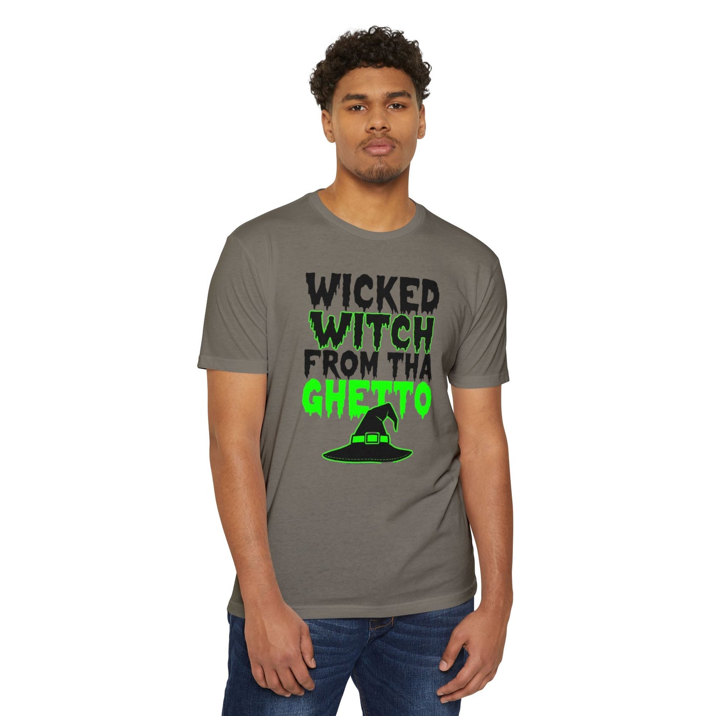 Wicked Witch T-Shirt, Funny Halloween Tee, Unisex Graphic Shirt, Spooky Costume Top, Autumn Celebration Apparel
