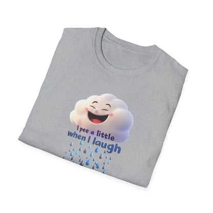 Cloud Laughing Causes Rains, Unisex Softstyle T-Shirt