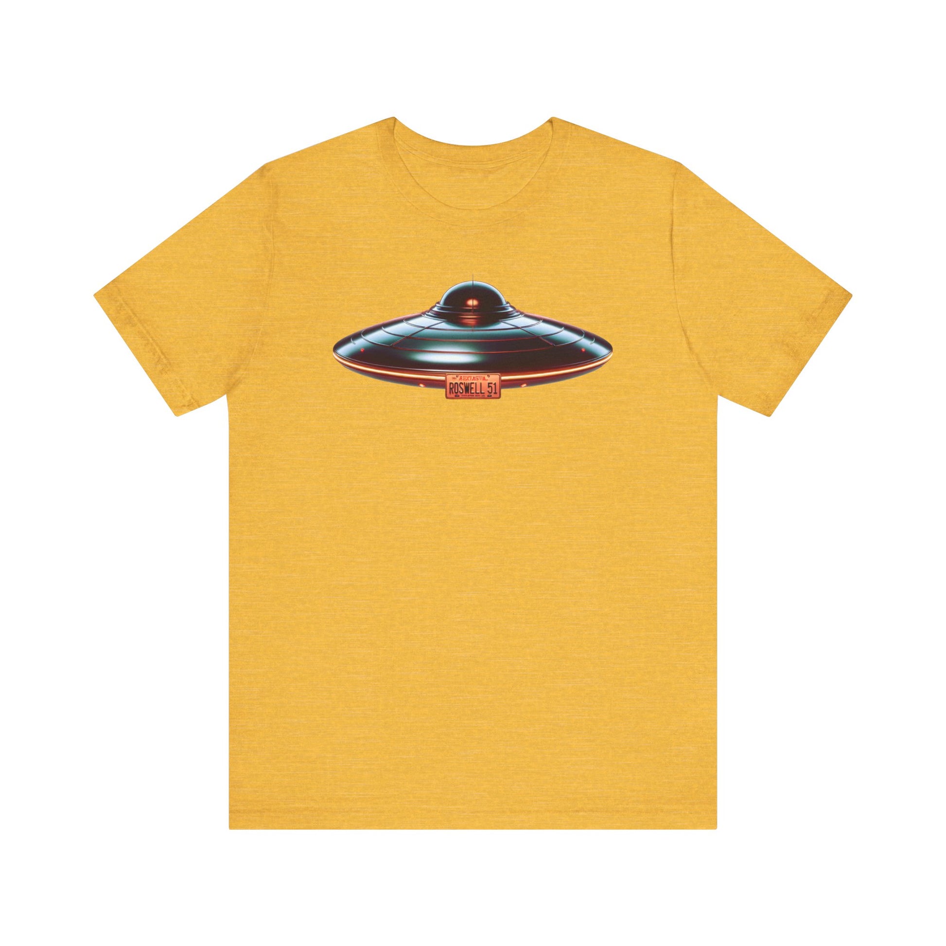 Flying Saucer, Unisex Jersey Short Sleeve Tee - Psychonaut Swag
