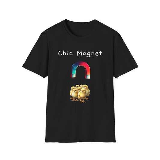 Chic Magnet Unisex Softstyle T-Shirt - Fun and Quirky Graphic Tee - Psychonaut Swag