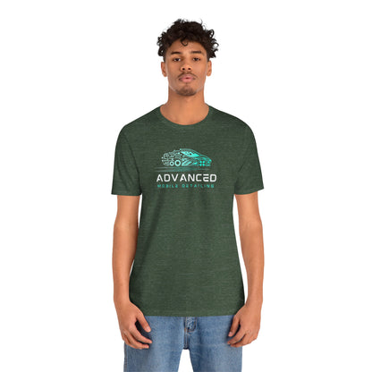 Advanced Mobile Detailing, Super soft style, Unisex Tee, Car Enthusiast Shirt, Automotive Gift, Stylish Car Wash Tee, Perfect for Mechanics, Birthday or Holiday Gift
