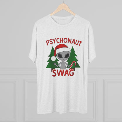 Psychonaut Swag Christmas Tee — Alien Santa Holiday T‑Shirt