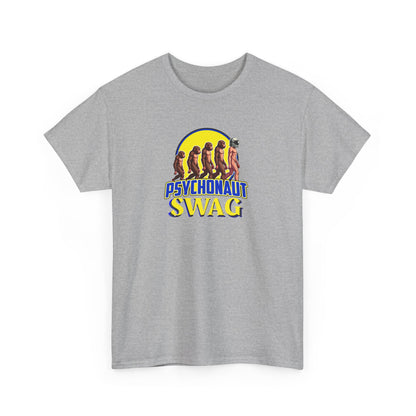 Psychonaut swag small biz, Heavy Cotton Tee, Cool Graphic T-Shirt, Streetwear Top, Gift for Psychonauts, Fun Casual Wear