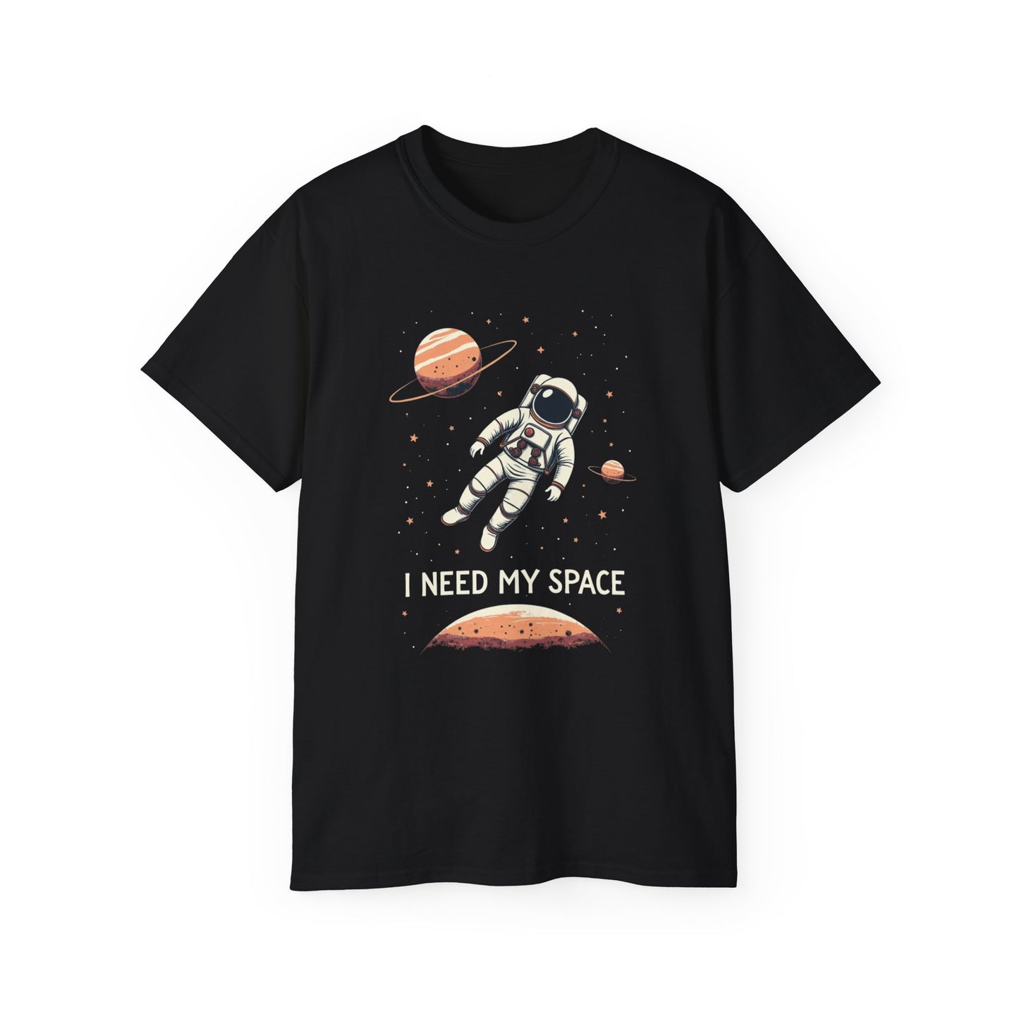 I Need My Space Astronaut T-Shirt – Funny Space Tee for Space Lovers