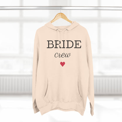 Bride Crew, Three-Panel Fleece Hoodie - Psychonaut Swag