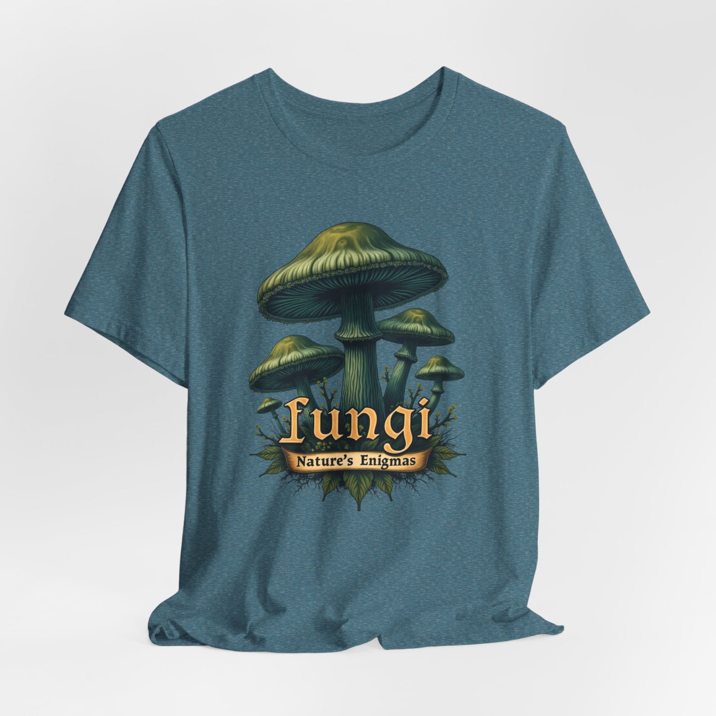 Mushroom Forest Tee — 'Fungi' Vintage Nature T-Shirt