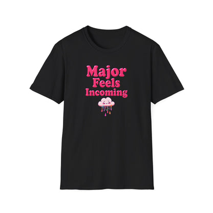 Major Feels Incoming Unisex T-Shirt, Fun Tee, Gifts for Friends, Casual Wear, Summer Fashion, Birthday Gift - Psychonaut Swag