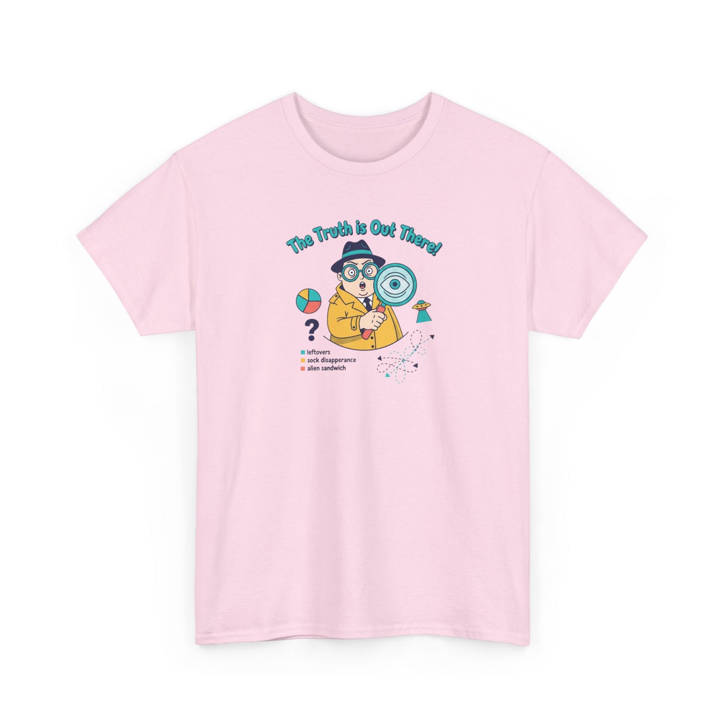 T-Shirt — "The Truth Is Out There" Detective Graphic Tee