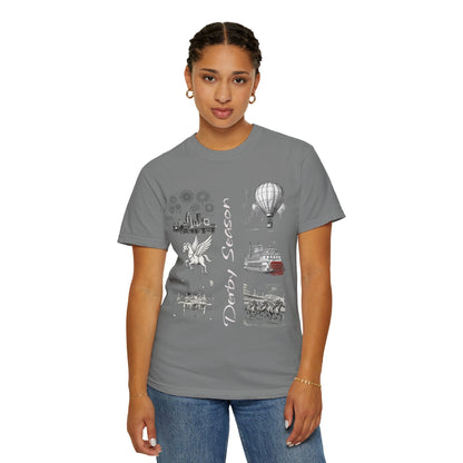 Derby Season T-Shirt — Horse Racing & Balloon Glow Festival Tee