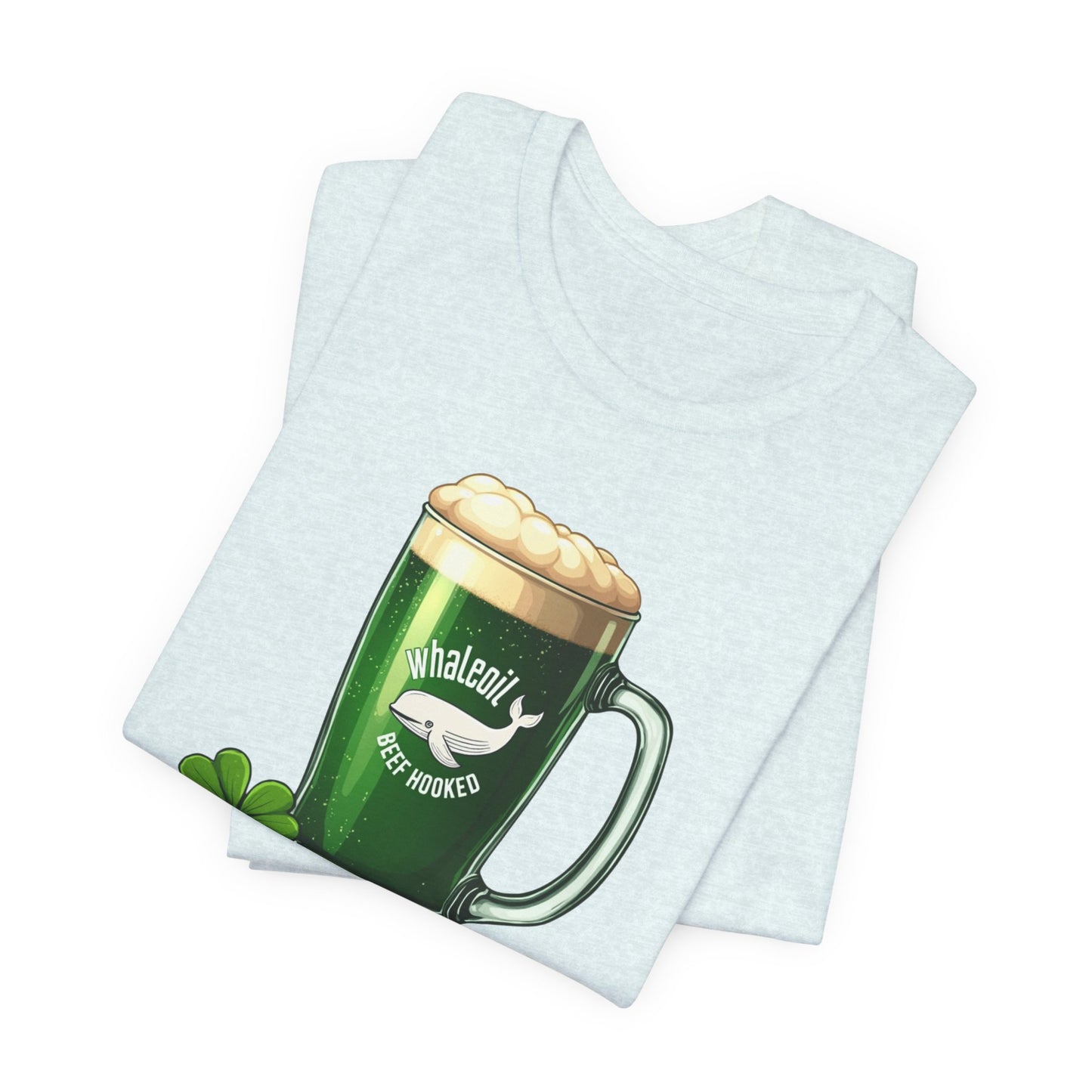 St. Patrick's Day Green Beer T-Shirt — Lucky Shamrock Pint Graphic Tee