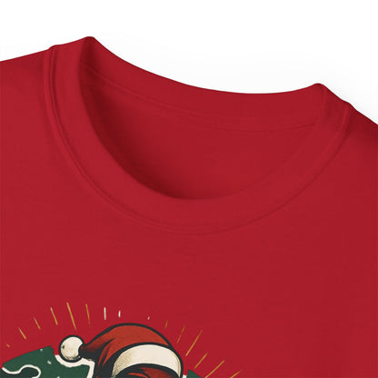 Santa Dad T-Shirt — Retro Vintage Father Christmas Tee for Dads