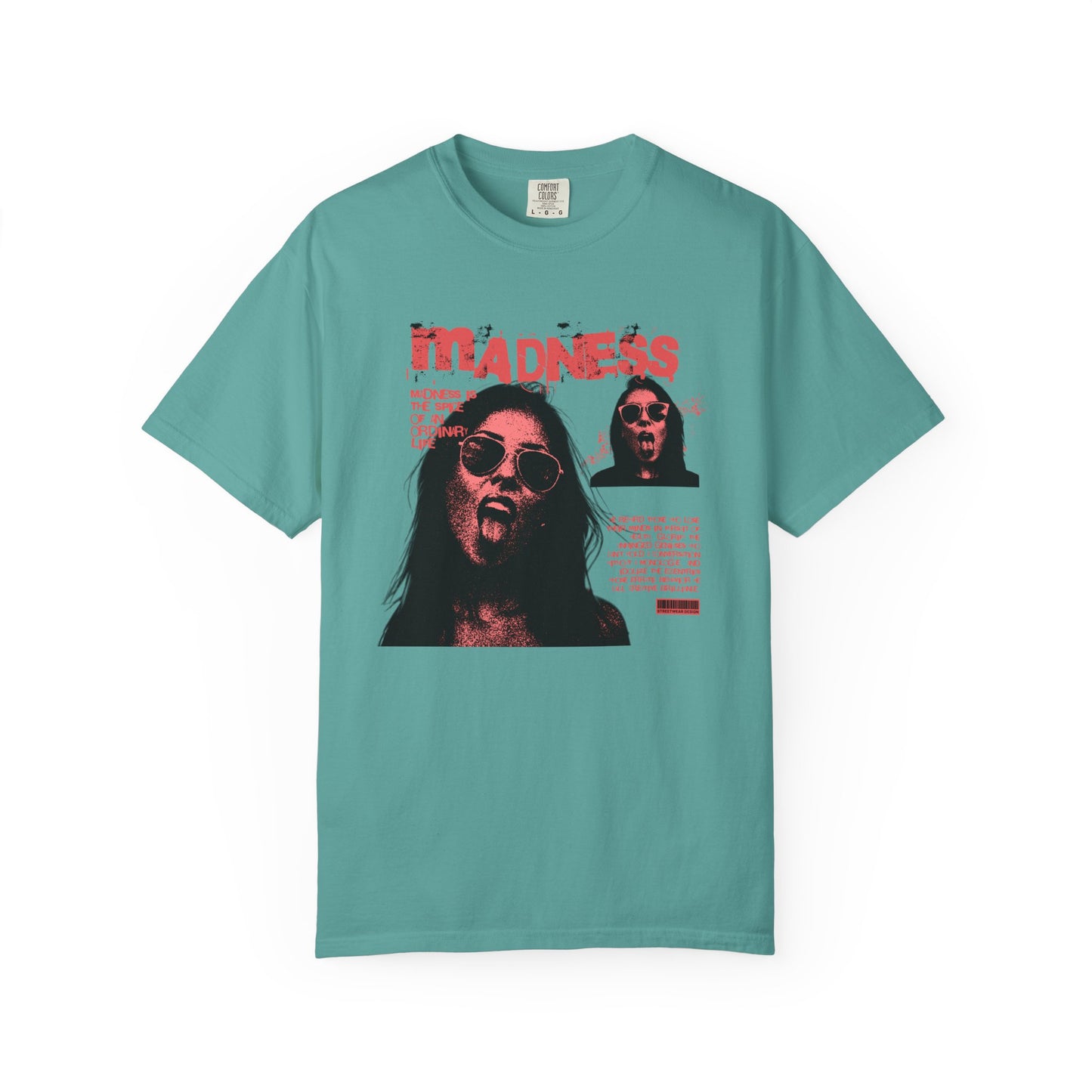 Madness Vintage Photo Graphic T‑Shirt