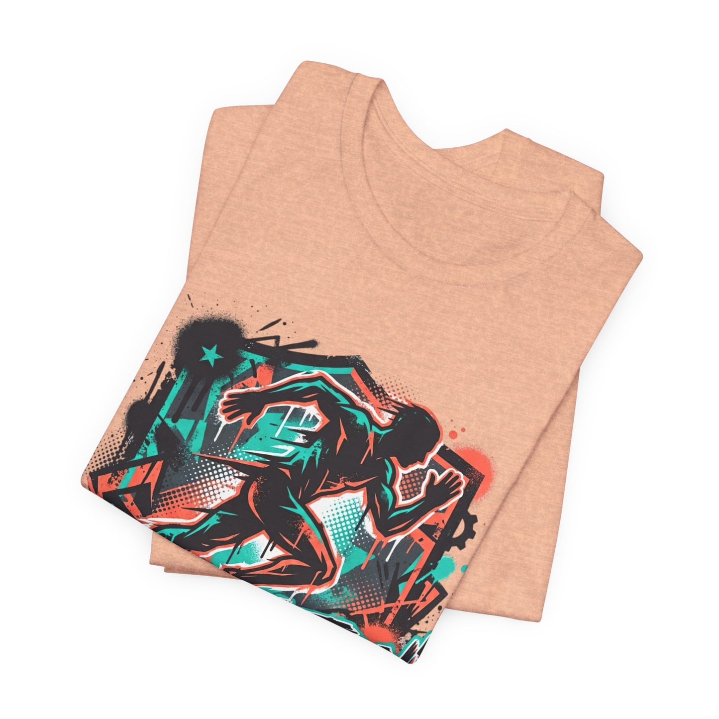 Sports Massage T-Shirt — Athletic Runner Graphic Tee