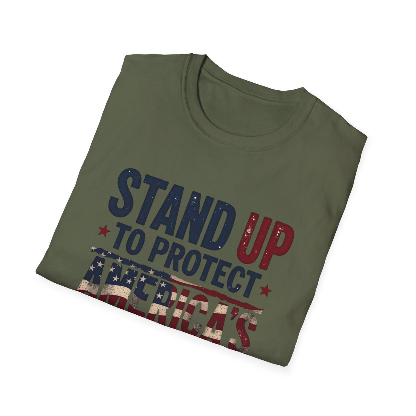 Stand Up to Protect America’s Border T-Shirt