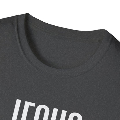Jesus Cross T-Shirt — 'Jesus' Graphic Faith Tee for Christians