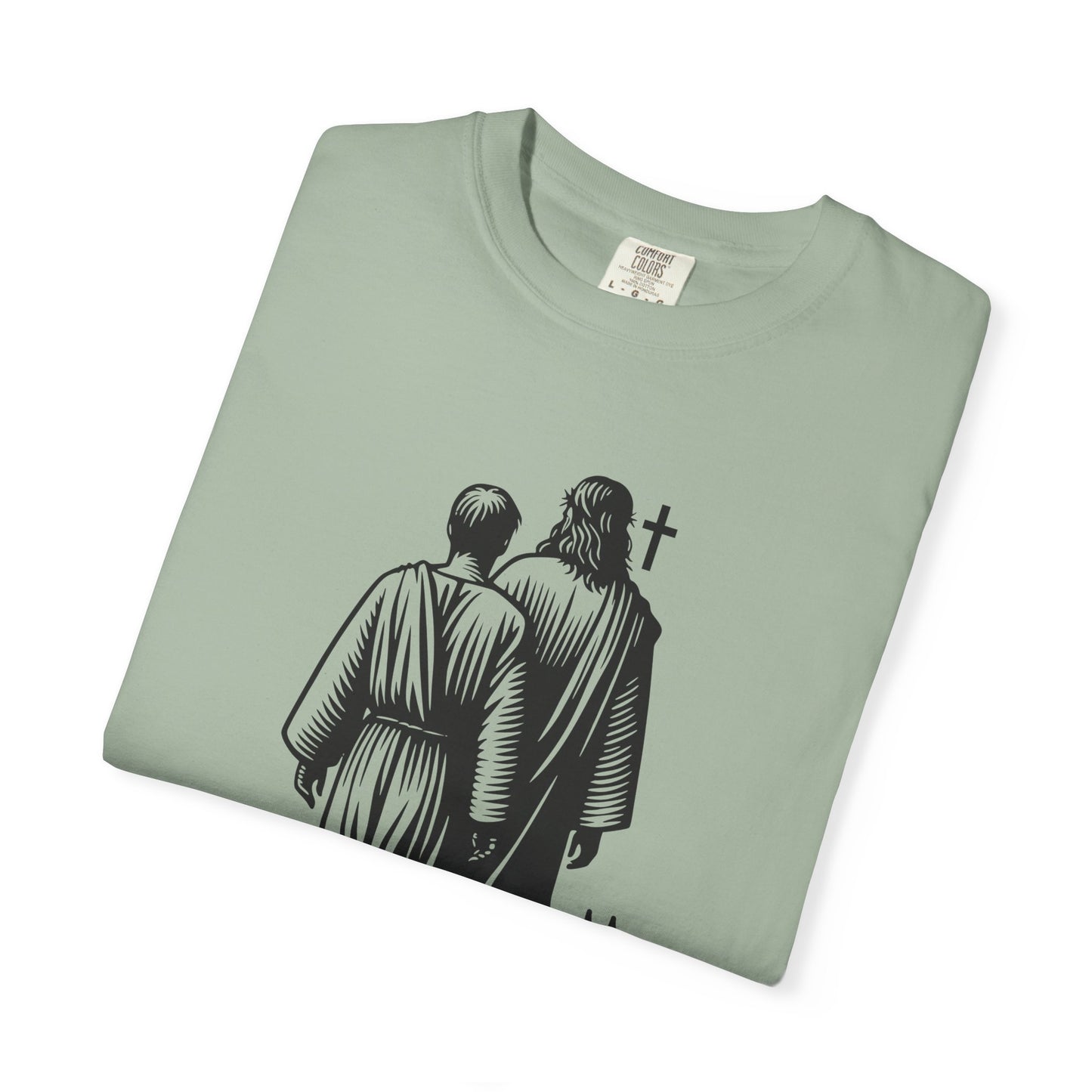 Christian T-Shirt — "His Love Is My Strength" Graphic Tee