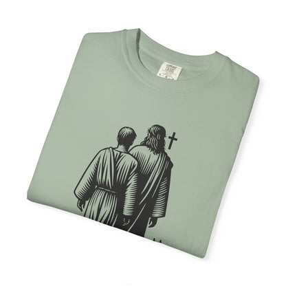 Christian T-Shirt — "His Love Is My Strength" Graphic Tee