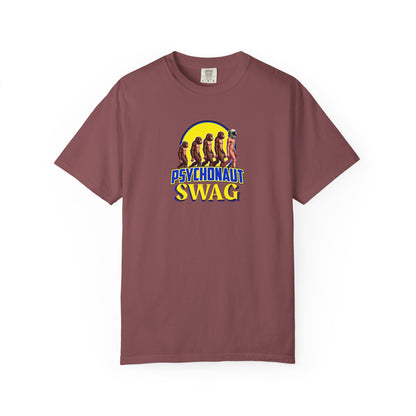 Psychonaut Swag small biz,  Unisex Garment-Dyed T-Shirt | Unique Gift for Festival Lovers, Streetwear, Casual Style, Summer Wardrobe, Psychedelic Art