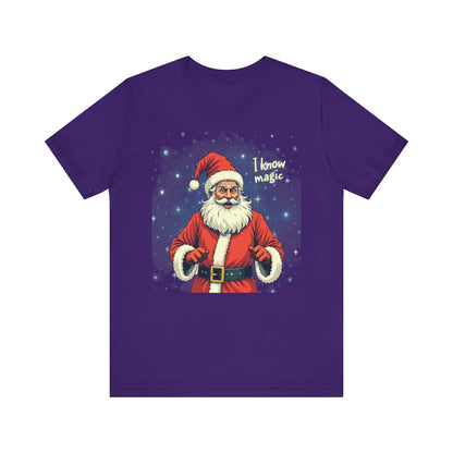 Santa Wizard Christmas Tee