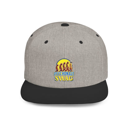 Psychonaut swag, small biz Snapback Hat, Fun and Funky Cap for Festivals, Parties, Gifts for Friends, Statement Headwear, Unisex Style